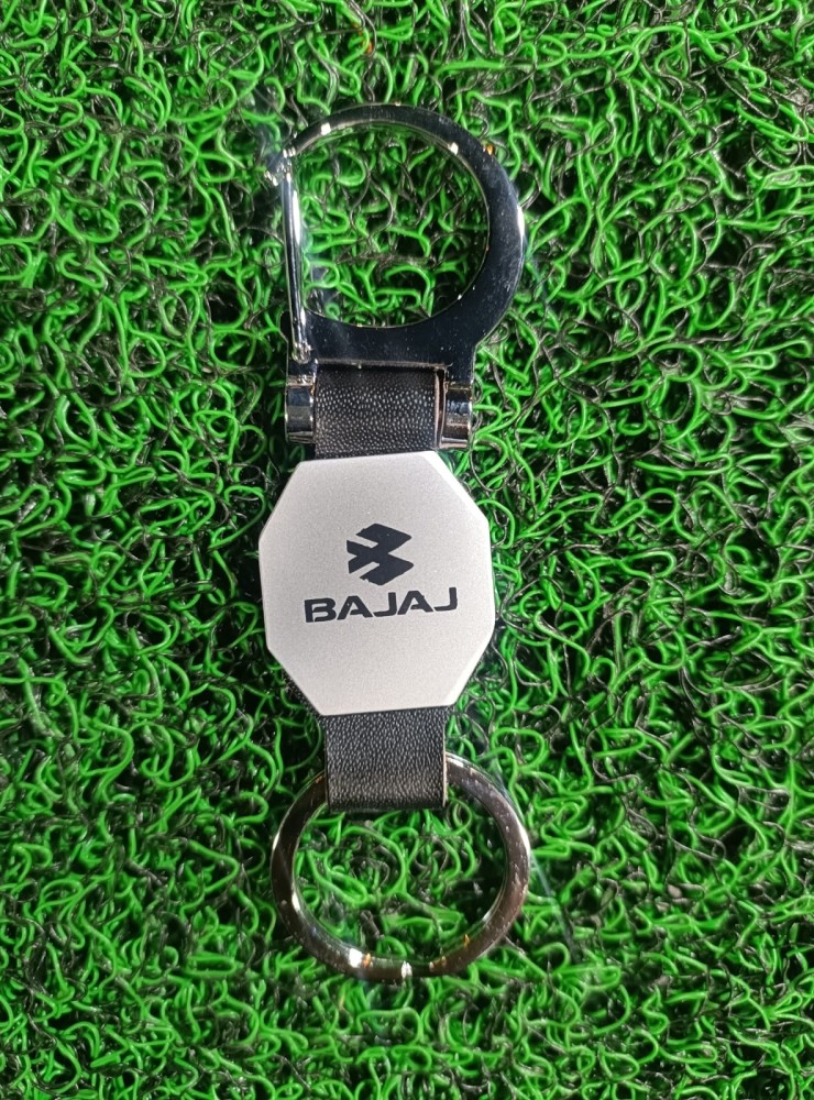 KeyChain Hub Bajaj leather Keychain double hook Key Chain Price in