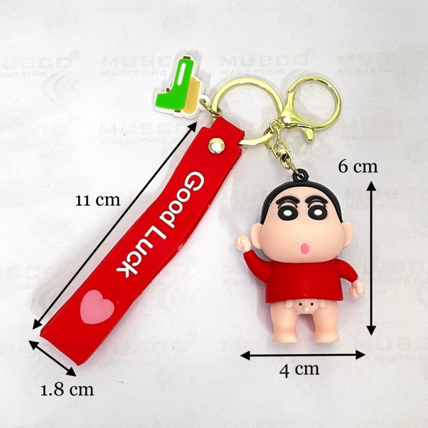 Shein A Red Cherry Keychain, One-Size Cartoon Multicolor Iron
