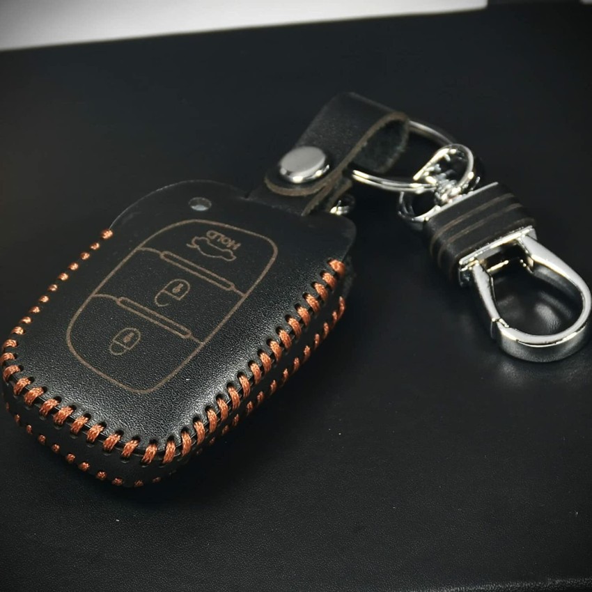 ELIBLISS Soft Leather Car Key Cover for Hyundai Xcent, Creta, I-20, Aura, I-10  Grand Key Chain Price in India - Buy ELIBLISS Soft Leather Car Key Cover  for Hyundai Xcent, Creta, I-20, Aura