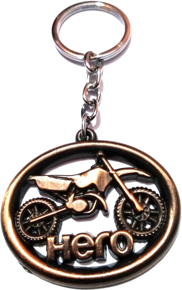 Metal sales bike keychain