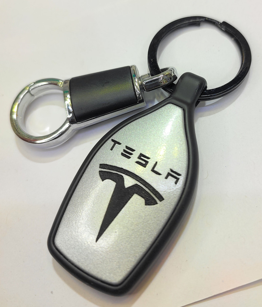 Tesla car discount keychain