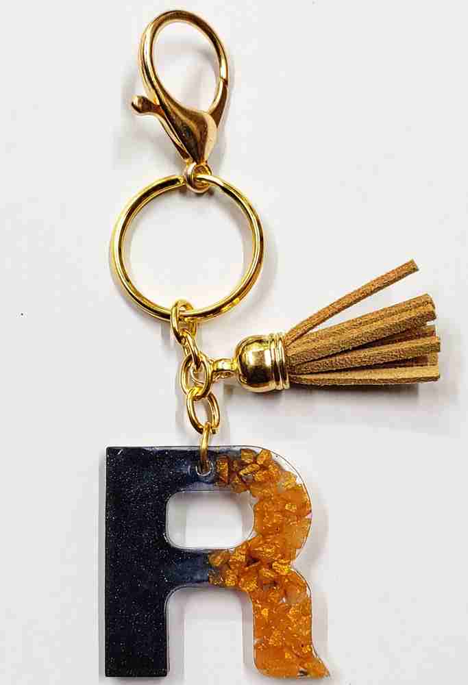 Letter r keyring discount