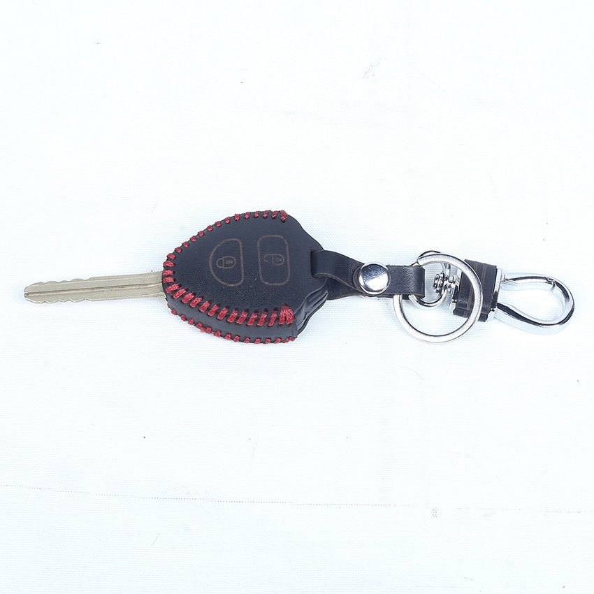 ELIBLISS Styling Soft Pure Leather Car Key Cover Compatible for