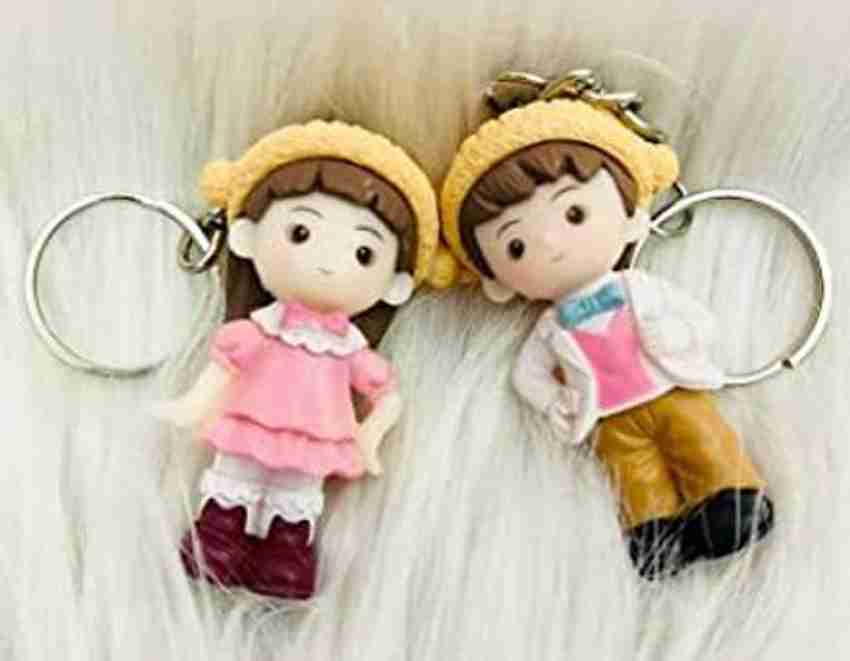 AMANVANI Cute Valentine s Couple Lover Stylish Multi Color Key