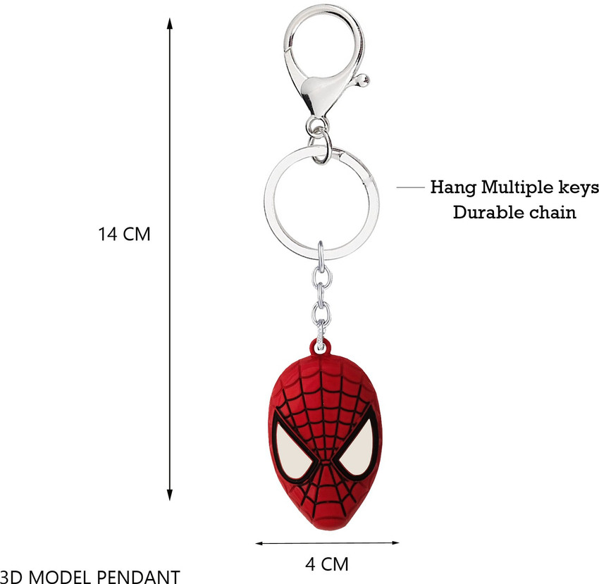 Superhero keyring top