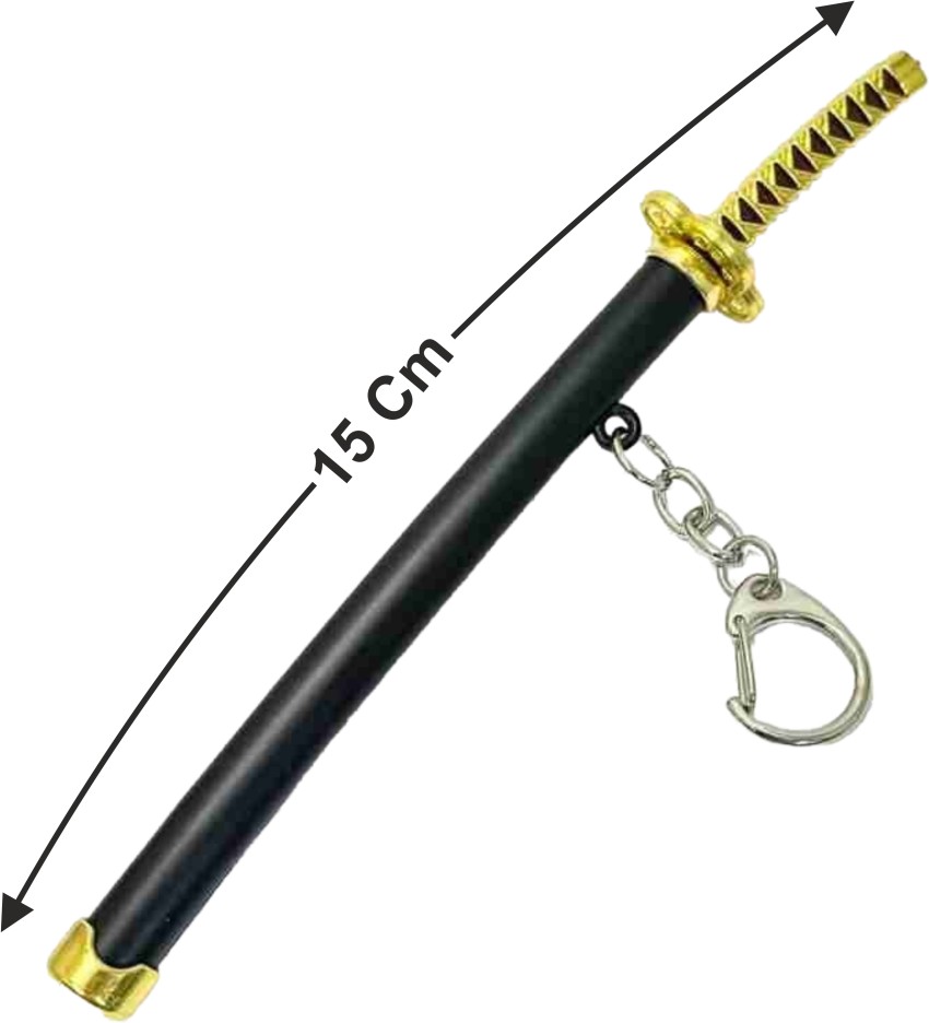 n v p Demon Slayer Green katana samurai Sword with Scabbard Anime Toy Key  Chain Key Chain Price in India  Buy n v p Demon Slayer Green katana  samurai Sword with