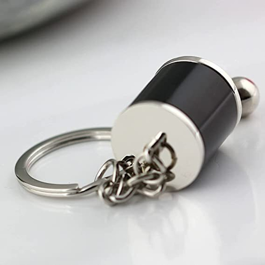 AAKICHI NOS Bottle Keychain Pill Box Storage Key Ring Black for