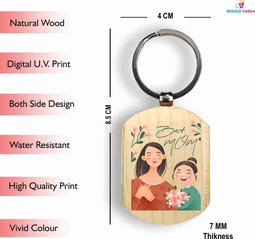 Regalocasilo Natural Wood Keyrings Feature Beautiful Flower Prints Comforting best Mom Quote Key Chain Price in India Buy Regalocasilo Natural Wood Keyrings Feature Beautiful Flower Prints Comforting ...