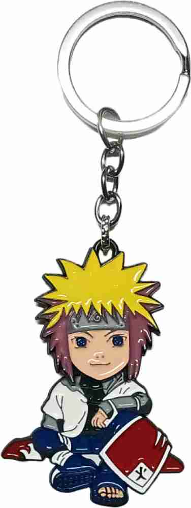 Naruto Shippuden Boruto Anime Minato Namikaze Keychain Clip Lanyard