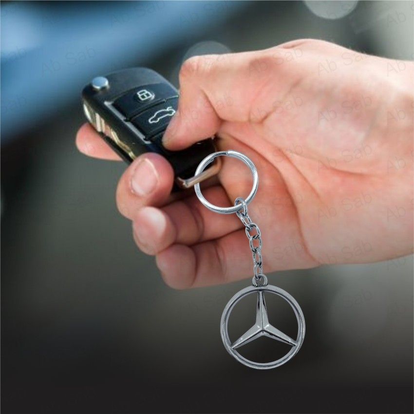 Keychain Fit Mercedes-benz W124 Stainless Steel Key Chain With