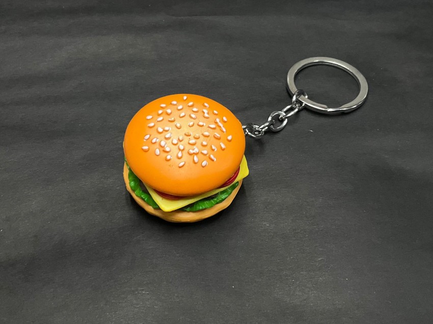 Burger keyring deals