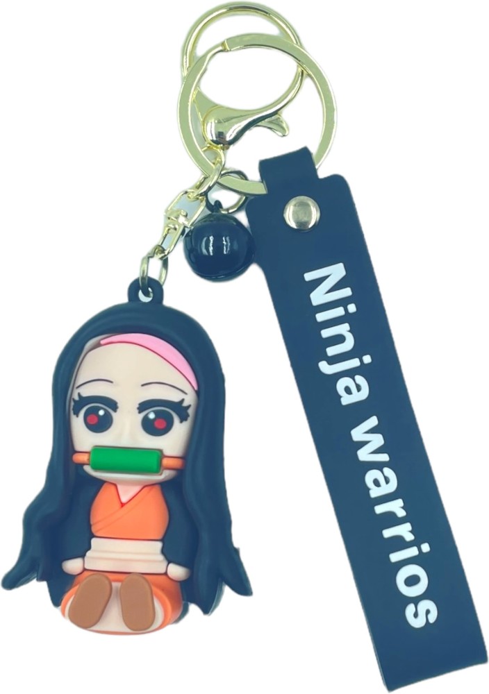 NARUTO RUBBER KEYCHAIN