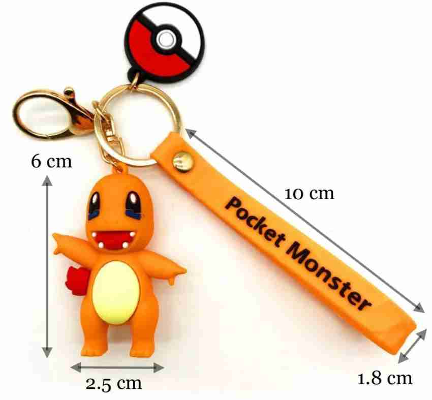 Mubco Pokemon Charmander 3D Keychain, Strap Charm & Hook, PVC Cartoon  Model Gift Key Chain Price in India - Buy Mubco Pokemon Charmander 3D  Keychain, Strap Charm & Hook