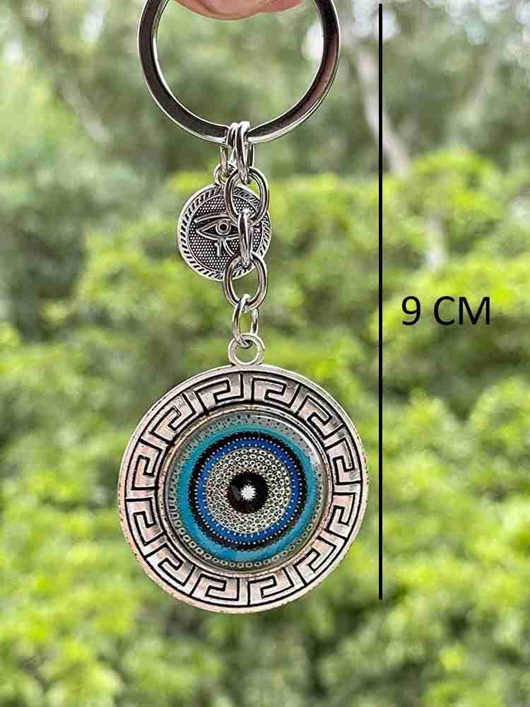 Lenity Annie Blue and Silver Color Round Evil Eye Keychain For Bike Car Key Chain Price in India Buy Lenity Annie Blue and Silver Color Round Evil Eye Keychain For Bike Car Key