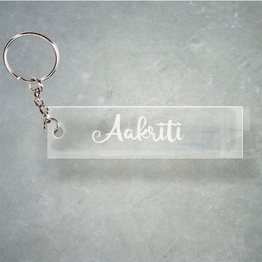 Name written store keychain