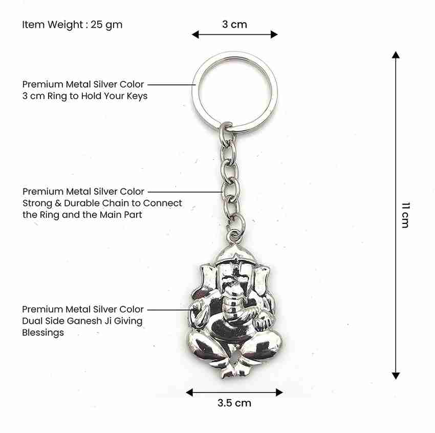 Ganesha keychain best sale