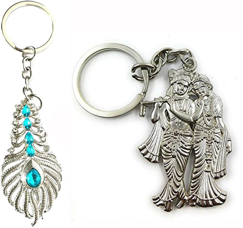 ShopTop Double Sided Radha Krishna and OMG key chain Key Chain Price in India Buy ShopTop Double Sided Radha Krishna and OMG key chain Key Chain online at Flipkart
