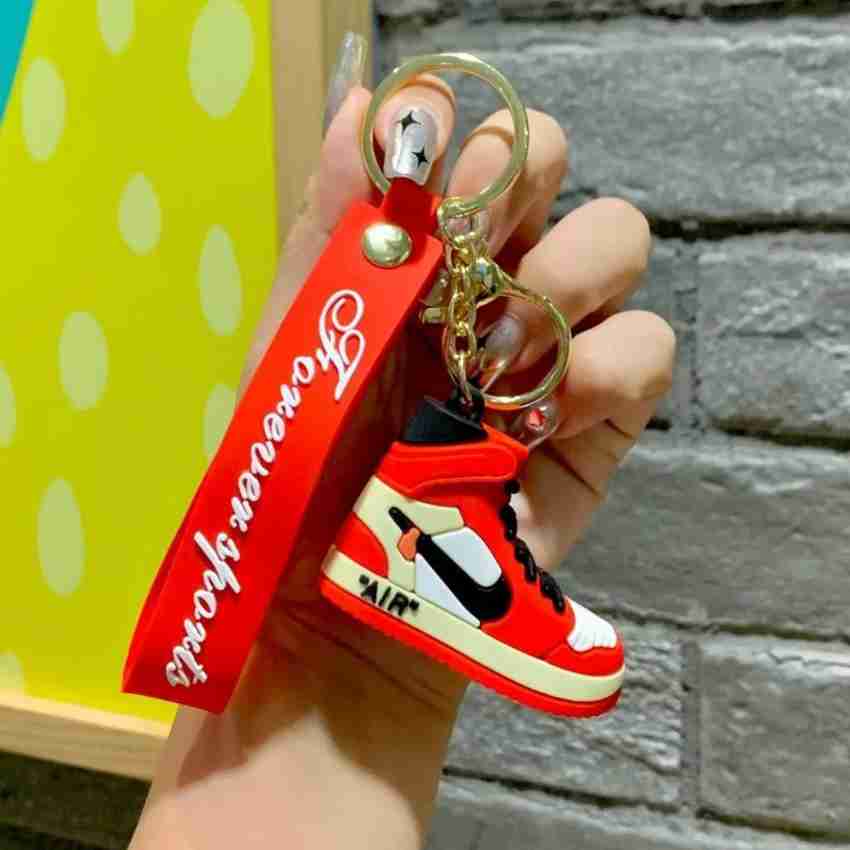 Mini jordan shoe keychain online