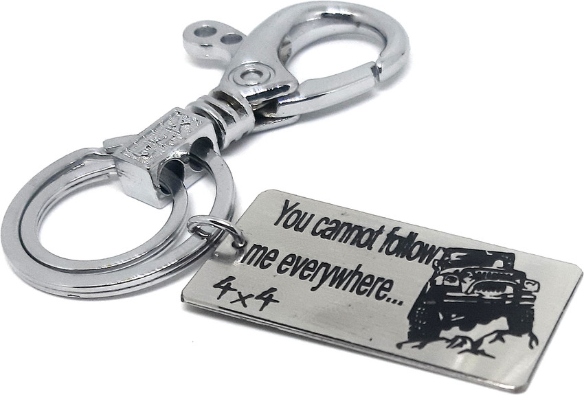 Aura Key Chain For 4x4 Thar Fortuner Offroading Scorpio Jimny