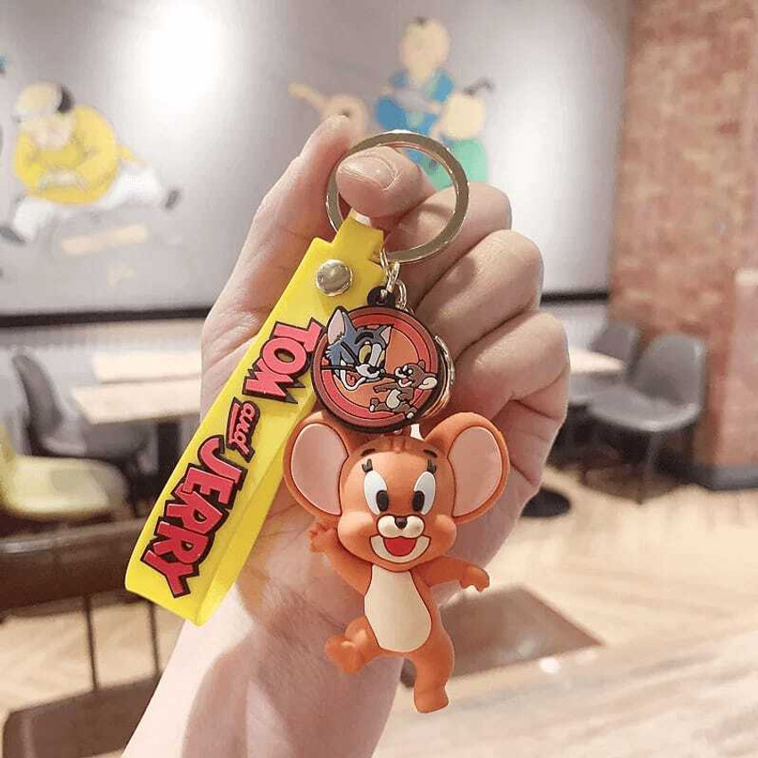 Prisha Enterprises Jerry Keychain for bag door scooty key ring