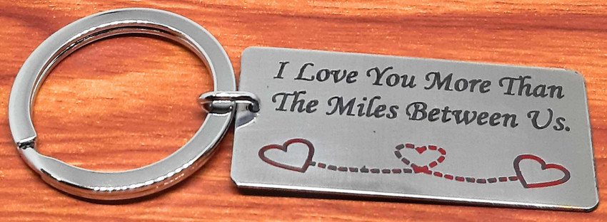 Aura Long Distance Relation Love LDR Gift Key Ring For Boyfriend