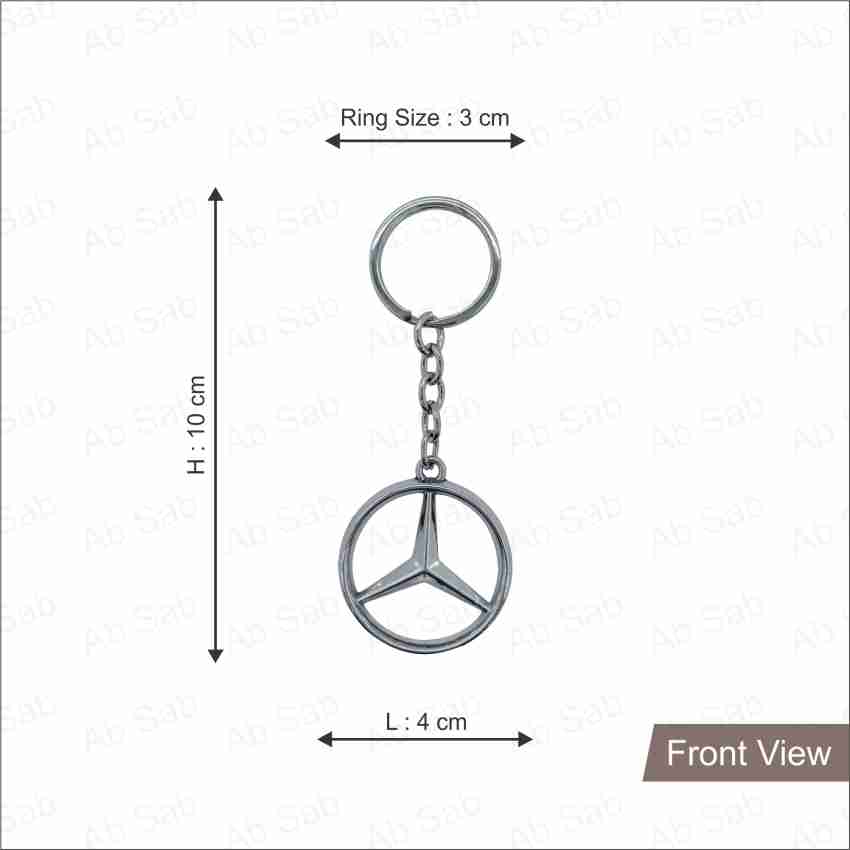 Ab Sab Mercedes Car Symbol Key Chain Price in India - Buy Ab Sab Mercedes  Car Symbol Key Chain online at