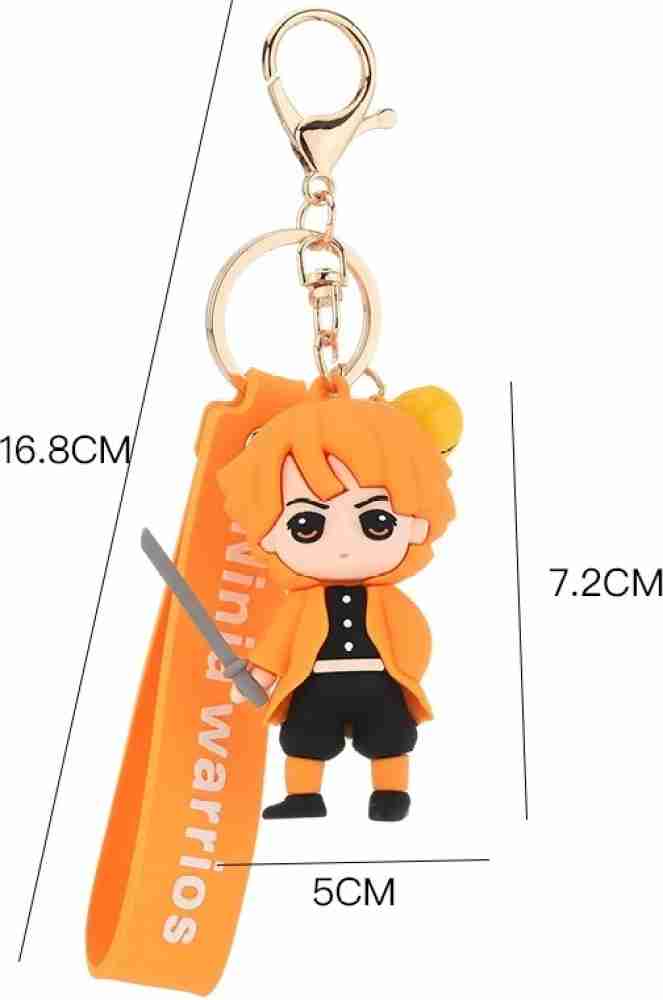 AmiAmi [Character & Hobby Shop]  Kimetsu no Yaiba x Rascal Deka Keychain  Zenitsu Agatsuma(Released)