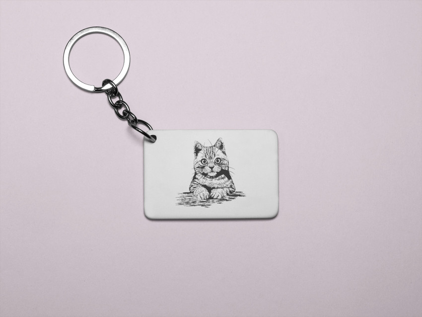 Cat eye keychain best sale