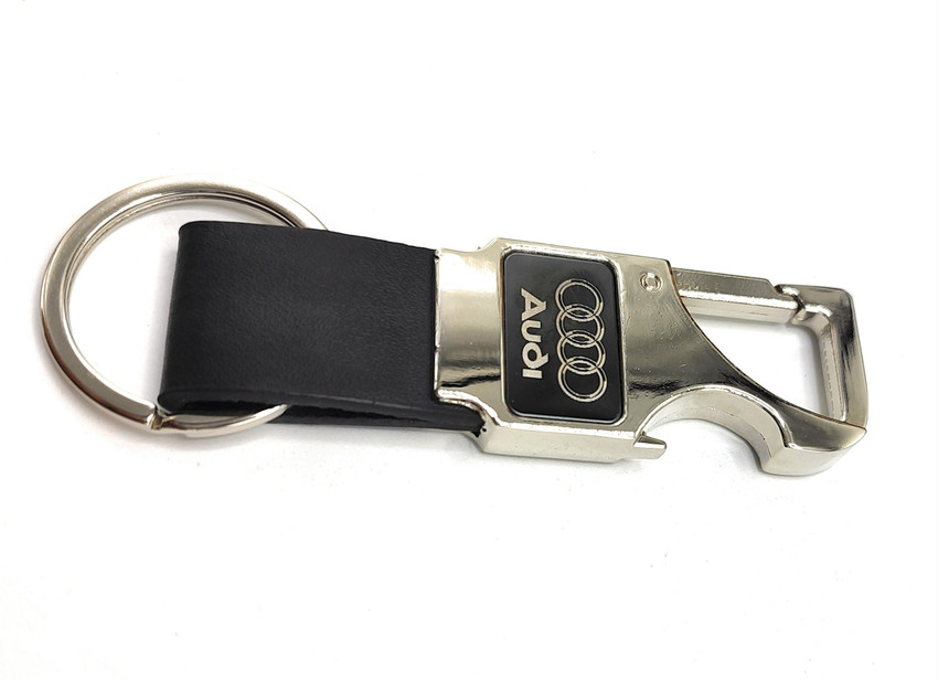 Audi shop leather keychain