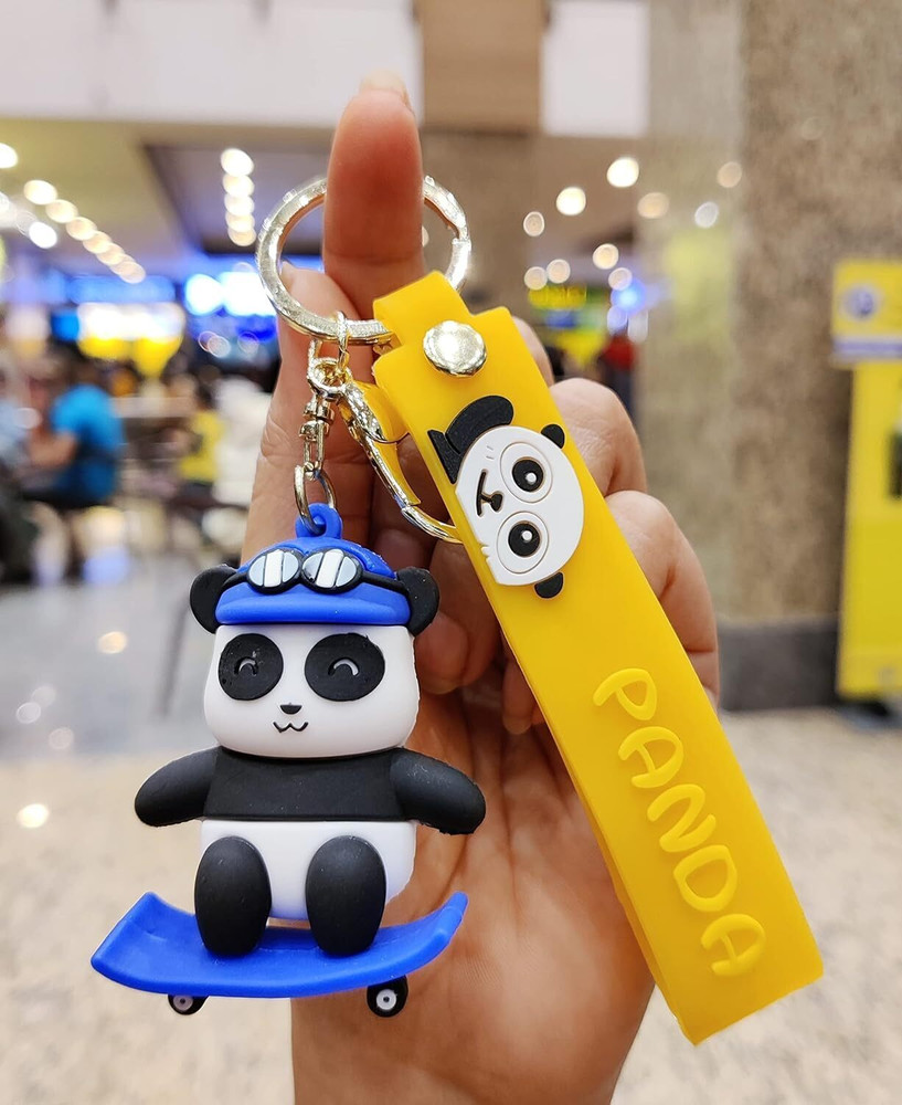 Swasti SILICONE KEYCHAIN PANDA SKATE Key Chain Price in India Buy Swasti SILICONE KEYCHAIN PANDA SKATE Key Chain online at Flipkart