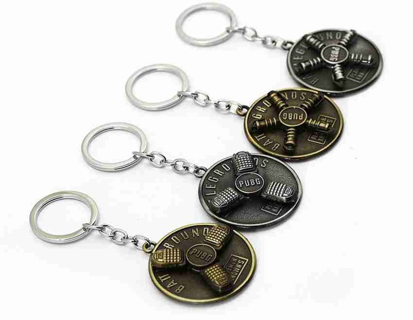 vien Revolving PUBG Game Military Bag Grenade pubg mobile Armor Design 4PC COMBO Key Chain Price in India Buy vien Revolving PUBG Game Military Bag Grenade pubg mobile Armor Design 4PC