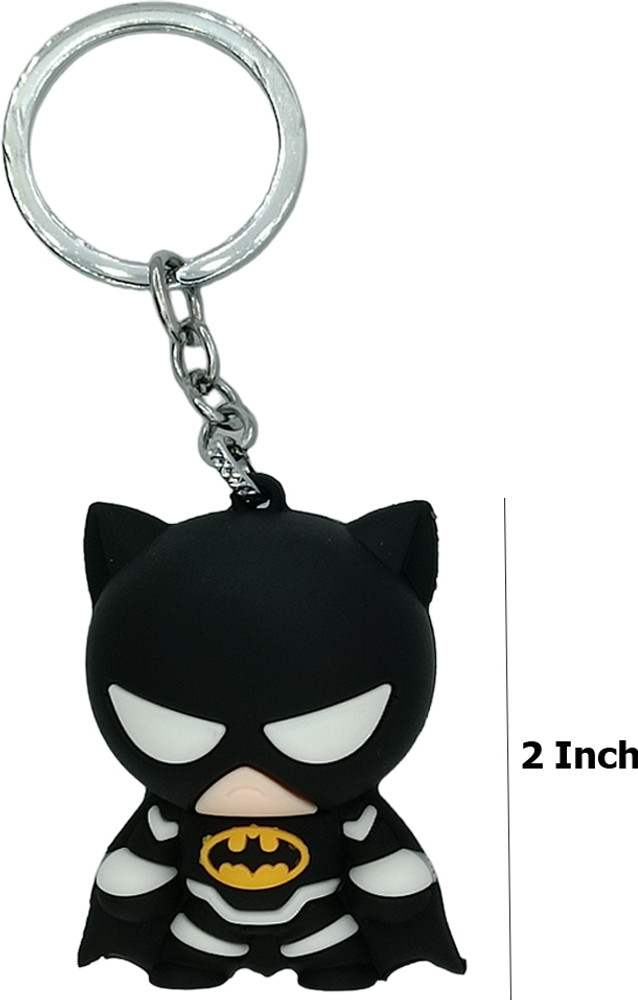 Batman keychain rubber sales