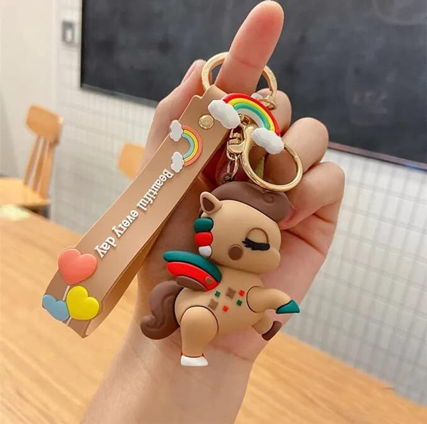 GKM Latest Best Quality Pvc Unicorn keychain Key Chain Price in India Buy GKM Latest Best Quality Pvc Unicorn keychain Key Chain online at Flipkart