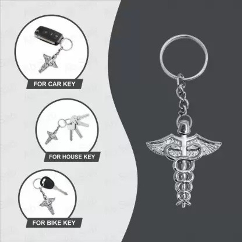 Virom Doctor Symbol Keychain For Bike Car House Office Keys Keyring With Hook Metal Key Chain Price in India Buy Virom Doctor Symbol Keychain For Bike Car House Office Keys Keyring With Hook Metal Key...
