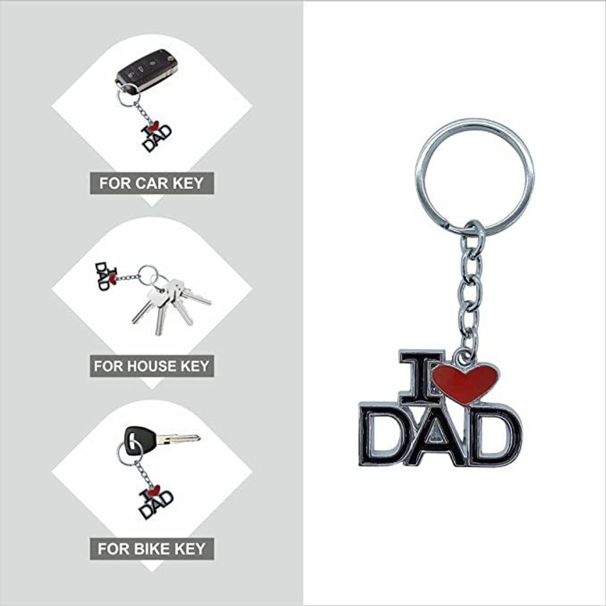 I love dad keychain outlet