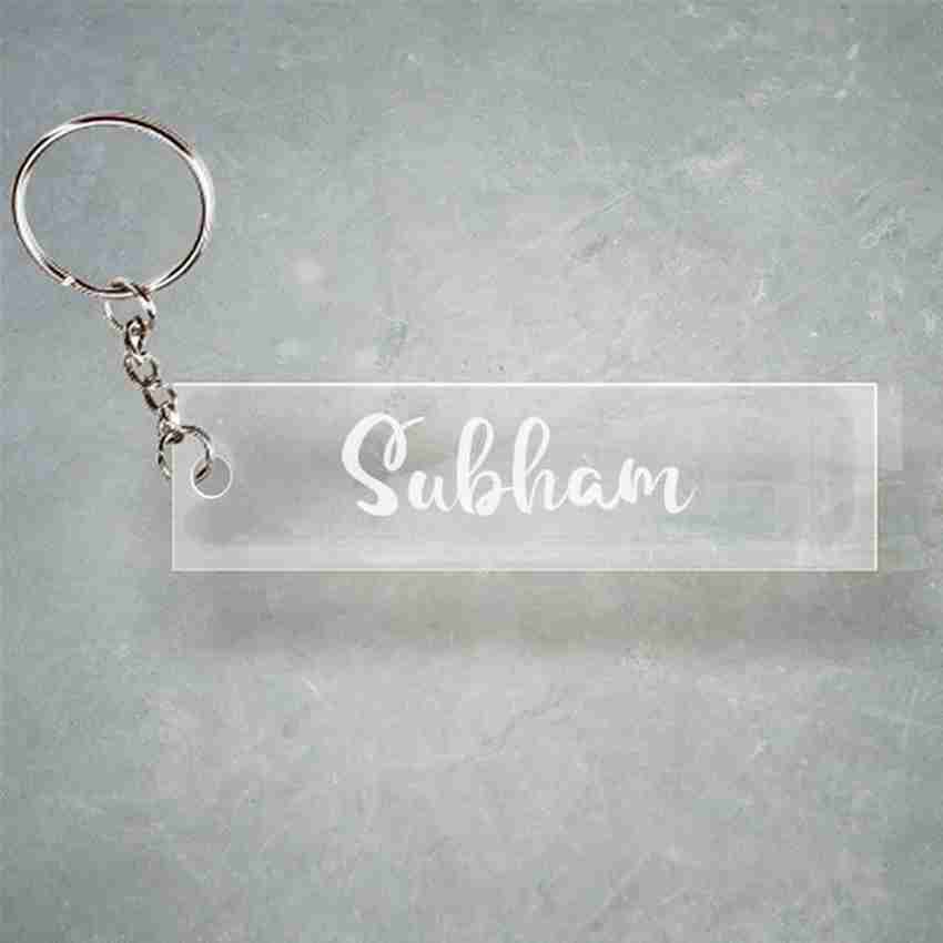 T name keychain sale