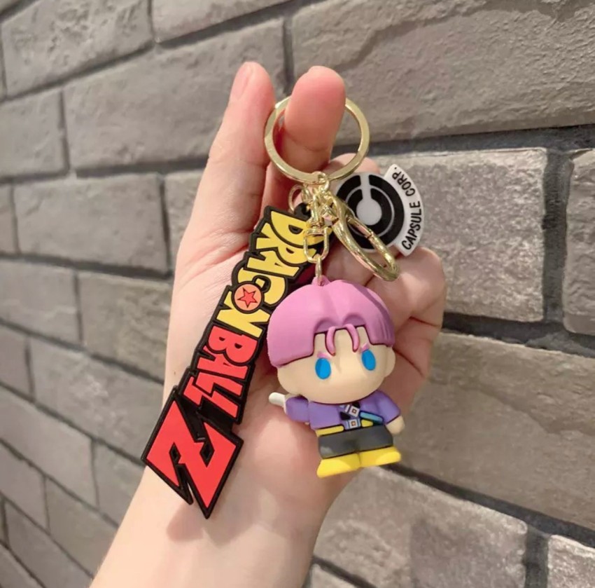 Black Metal Naruto Key Chain Anime Keychain Packaging Type Polybag