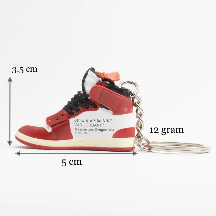 Off white cheap jordan 1 keychain