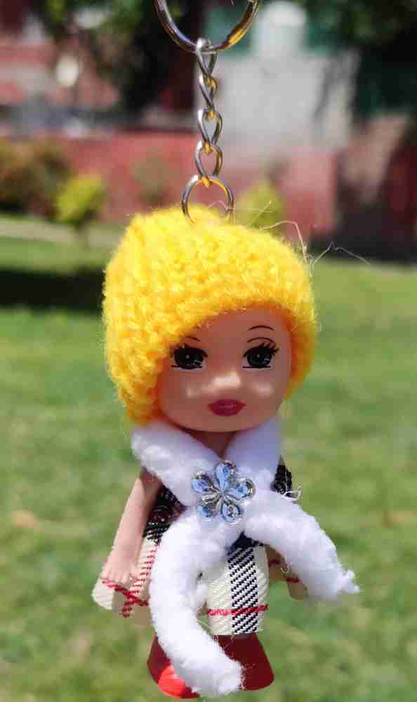 Cute doll keychain sale