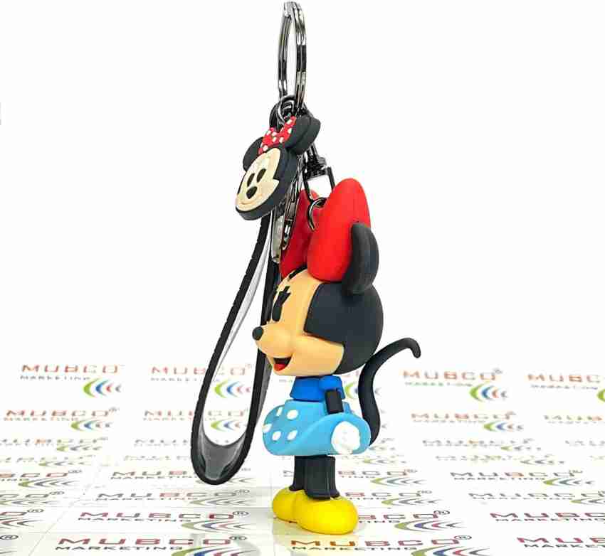 LF Disney Minnie Cocoa 3D Molded Keychain - Collection Lounge