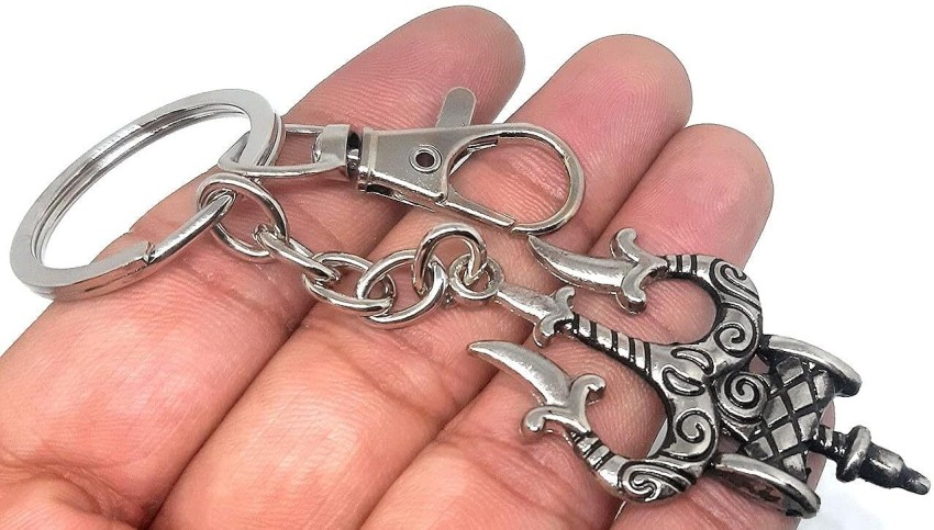 Metal Keychain with Hook