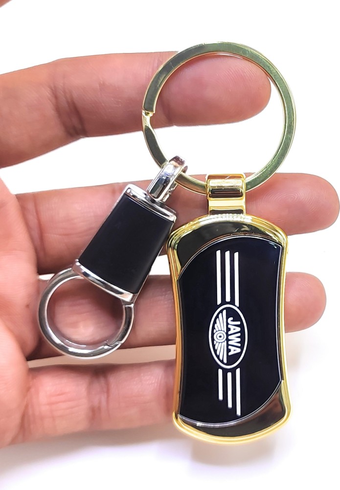 ZAHEPA Gold bar Design Metal Keychain & Key Ring for Car, Bike