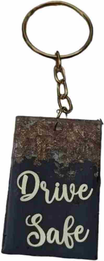 Importx Handmade Resin Drive Safe Keychain Key Chain Price in