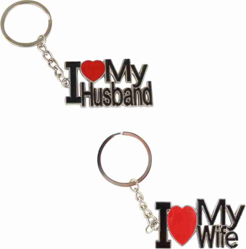 Husband wife keychains online