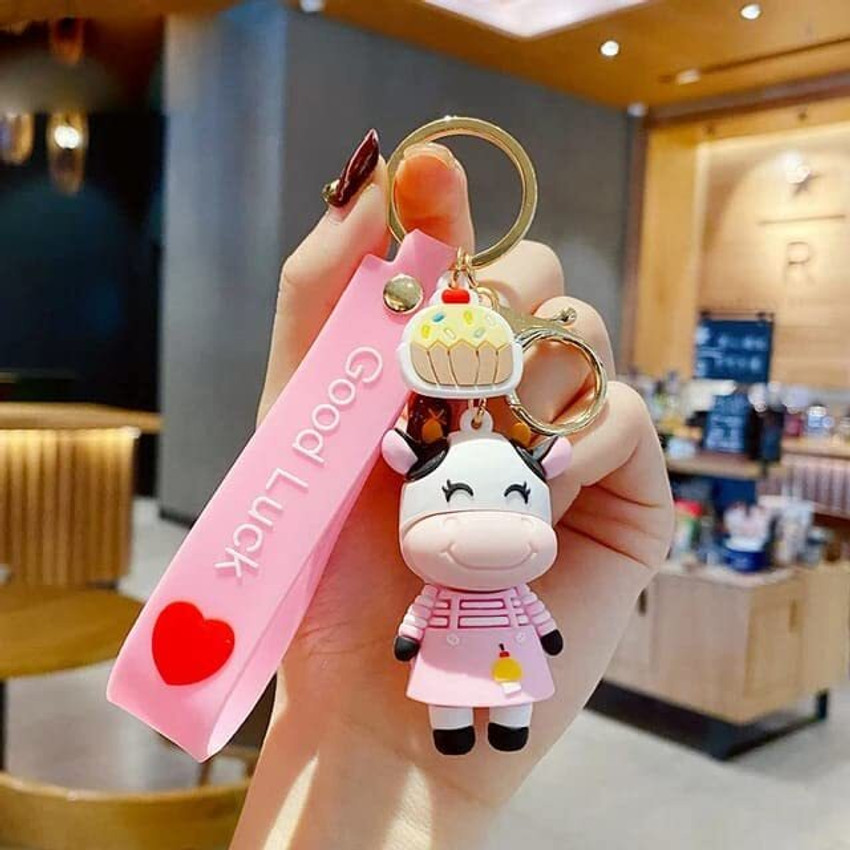 AGC Cow Keychain Farm Gift Car Accessories Cute Print Decor For Car Keys Cute Key Chain Price in India Buy AGC Cow Keychain Farm Gift Car Accessories Cute Print Decor For Car Keys Cute Key