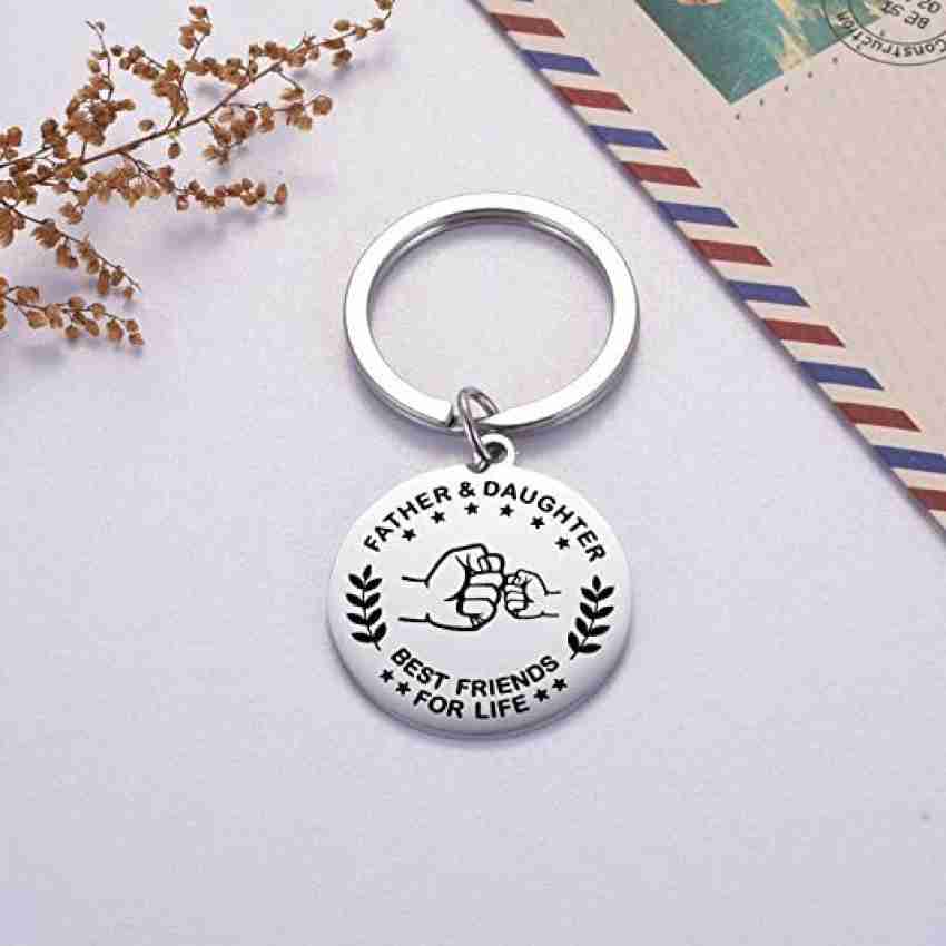 Keychain for dad from hot sale daughter