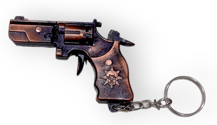 Miniature gun clearance keychain