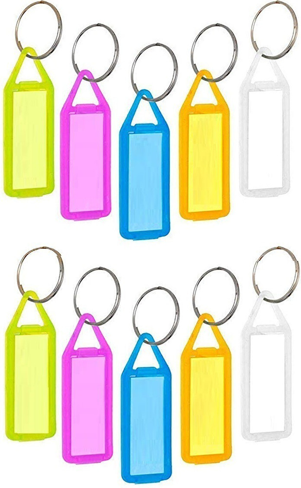 Plastic tag keychain store