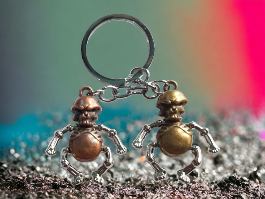 Skeleton keyring hot sale