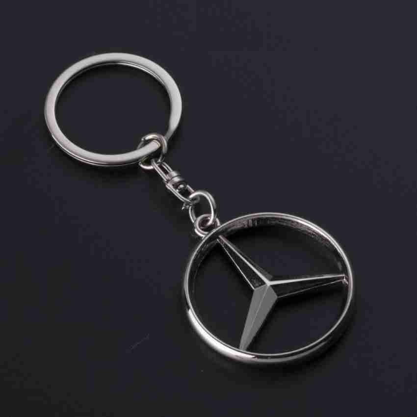Nevermore Stylish Mercedes Logo stainless metal keychain Keyring
